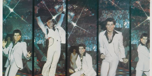 Photos of John Travolta in "Saturday Night Fever"