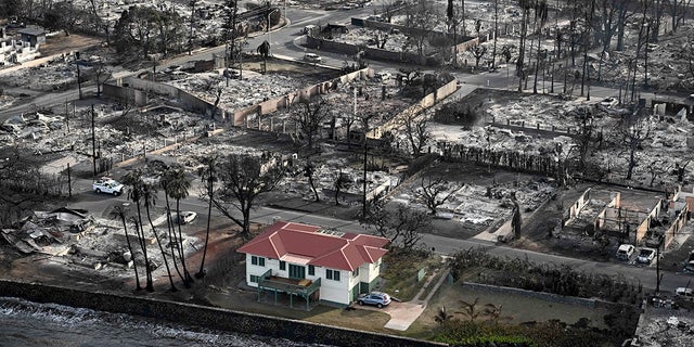 Maui fires destroy neighborhood