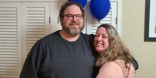 Jennifer Lothspeich and her late husband
