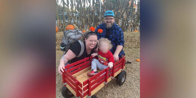 Jennifer, Dustin and Harrison Lothspeich
