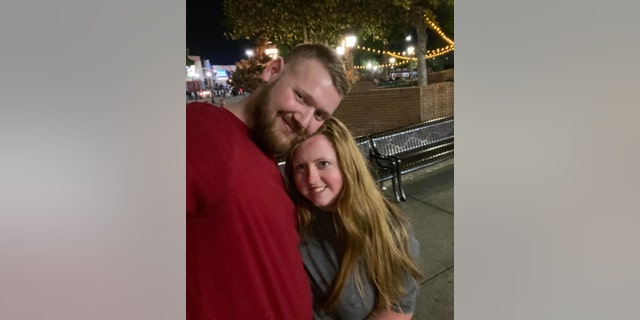 A photo of David Profitt and Alexandra Hemmann