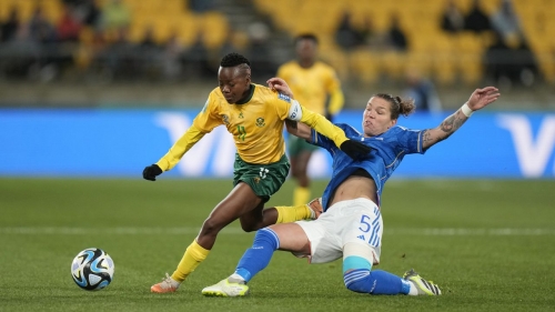 South Africa secured a memorable victory over Italy.
