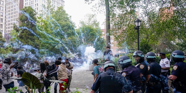 Explosion at Union Square, NYC