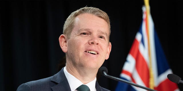 New Zealand's Prime Minister Chris Hipkins 