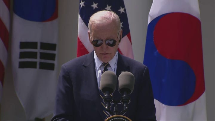 Biden warns North Korea that nuclear attacks would be 'the end' of regime that fires missiles