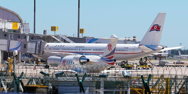 north korean commercial plane