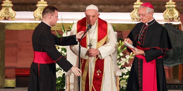 POPE FRANCIS VESPERS WORLD YOUTH DAY PORTUGAL
