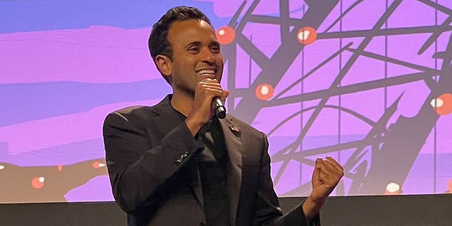 Vivek Ramaswamy speaks at FreedomFest