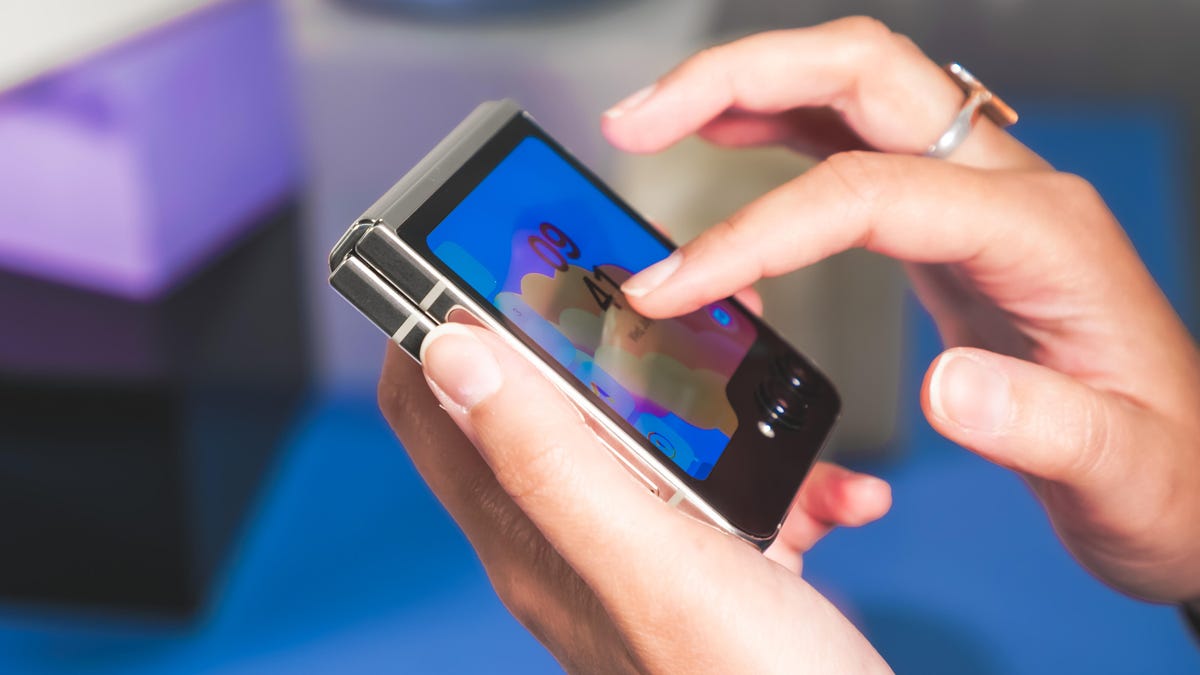 The new Samsung Galaxy Z Flip 5 phone