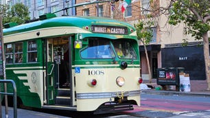 A streetcar