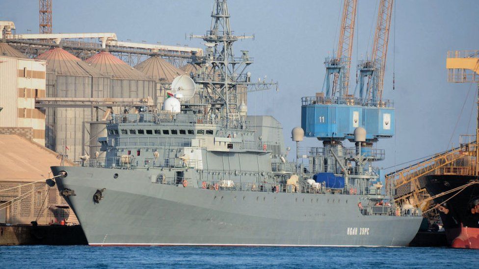 The Ivan Khurs ship