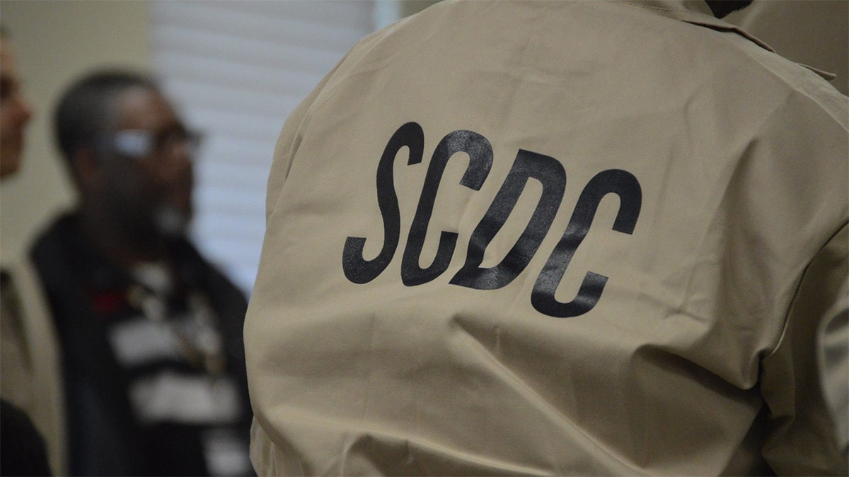 Inmate wearing SCDC jumpsuit