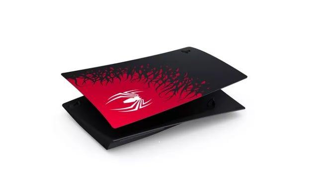 ps5 spiderman console cover
