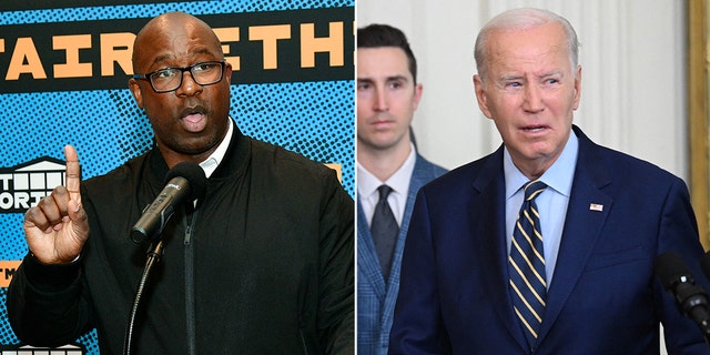 Jamaal Bowman, Joe Biden