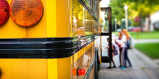 istock yellow school bus