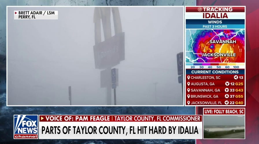 Florida county commissioner on Idalia damage: 'It's like a war zone'