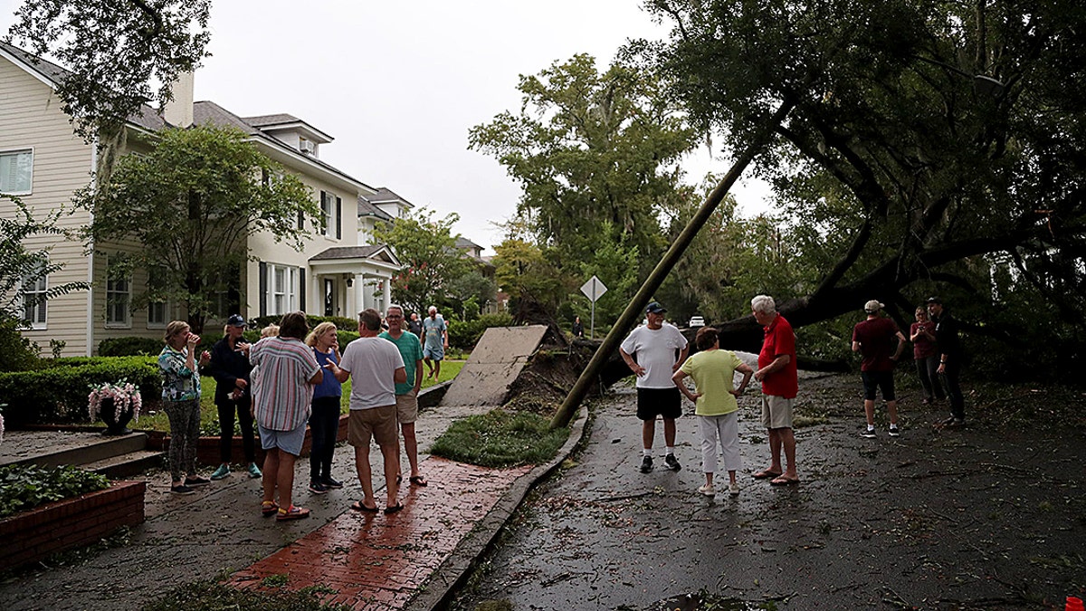 Idalia damage in Georgia