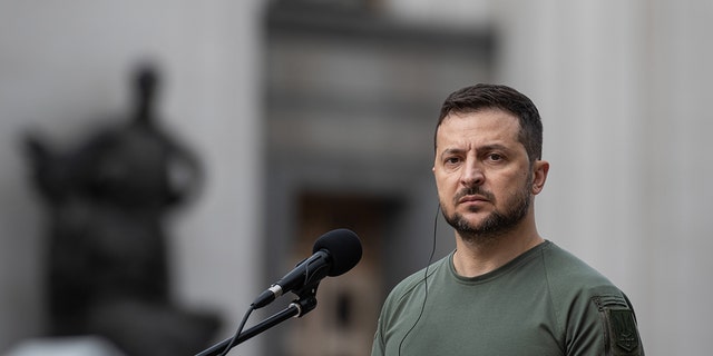 Zelenskyy speaking