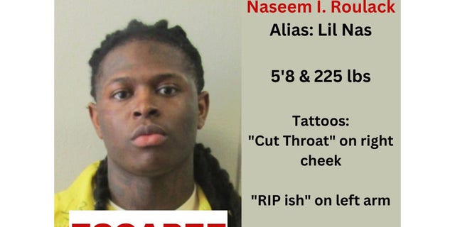 Naseem Roulack wanted poster