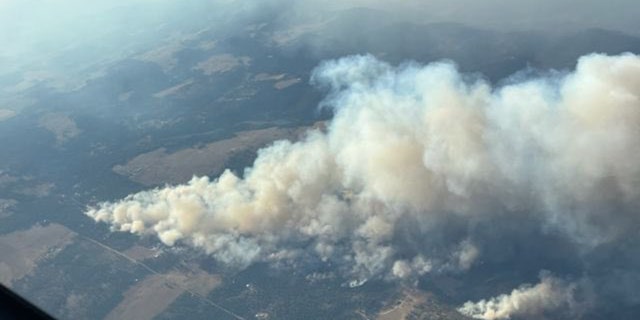 Oregon fire smoke