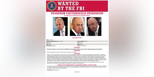 Putin's chef, Yevgeny Prigozhin