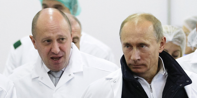 Yevgeniy Prigozhin and Putin