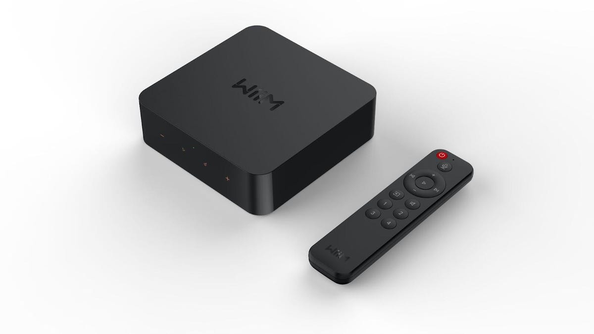 The Wiim media streamer and its remote