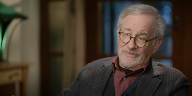 Steven Spielberg speaks with Stephen Colbert about varied topics
