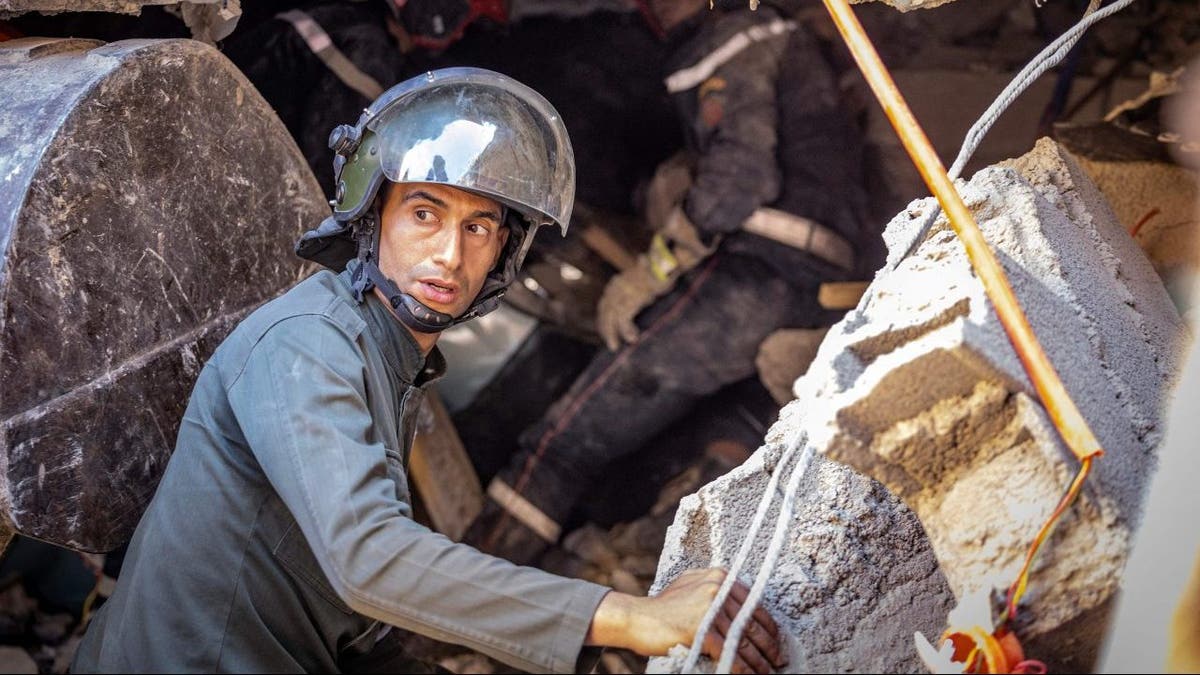 Morocco earthquake rescue