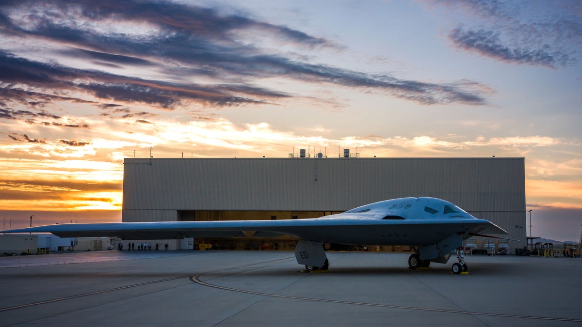 B-21 side view