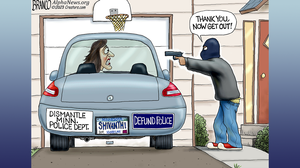 political cartoon