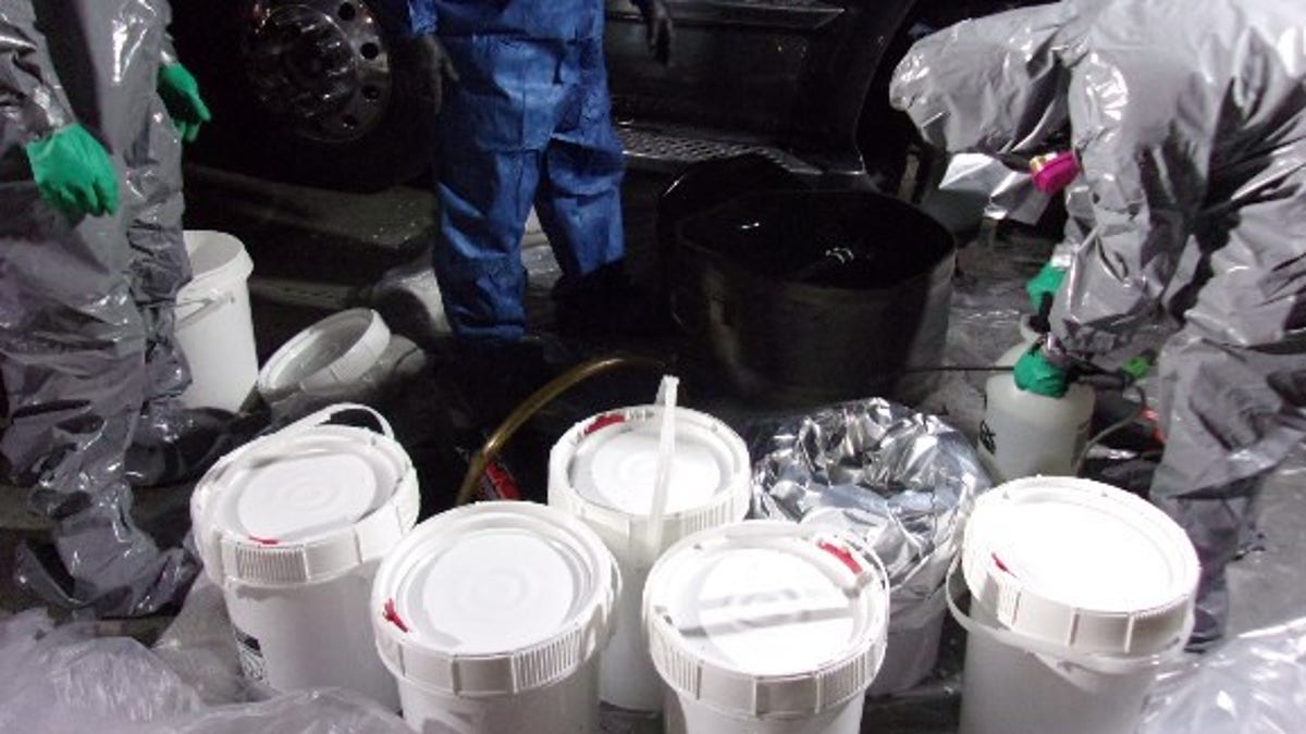 Liquid meth seized