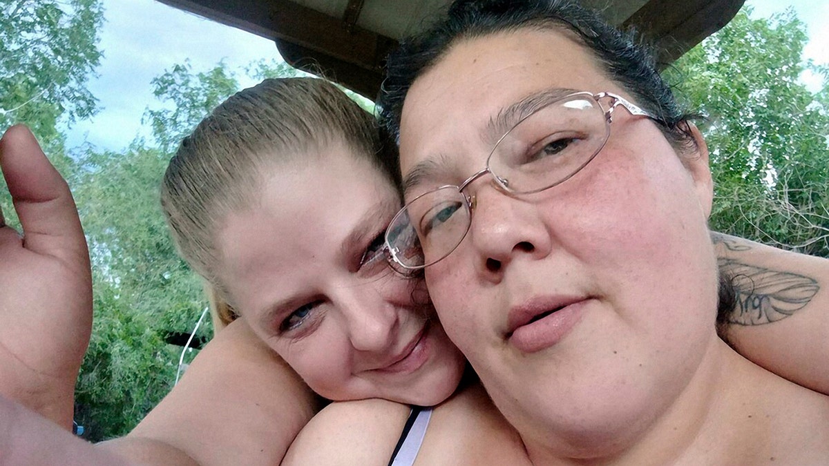 Trevala Jara and Christine Vance pose for a selfie