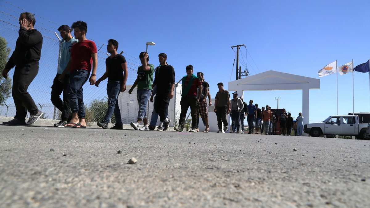 Syrian migrants in Cyprus