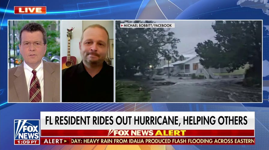 Florida resident shares footage of devastation from Hurricane Idalia