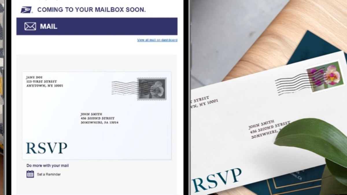 USPS informed delivery mobile and letter