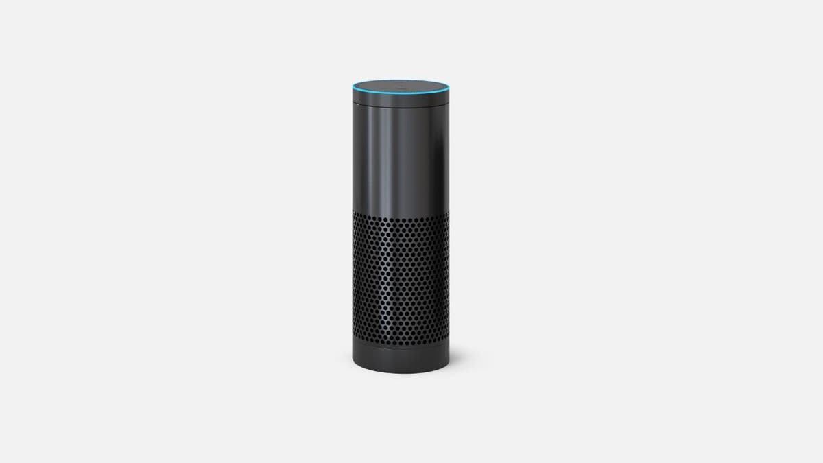 Photo of an Amazon Echo.