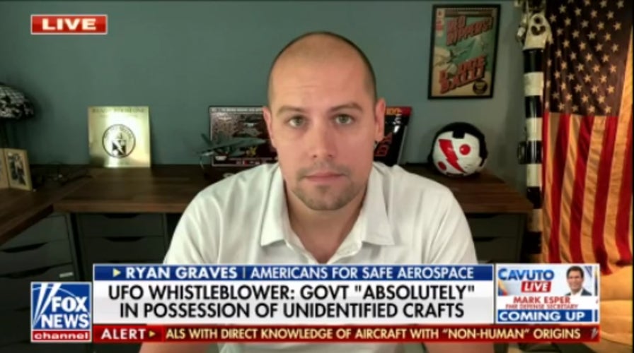 Navy pilots would see UFOs on a ‘regular basis’: Ryan Graves
