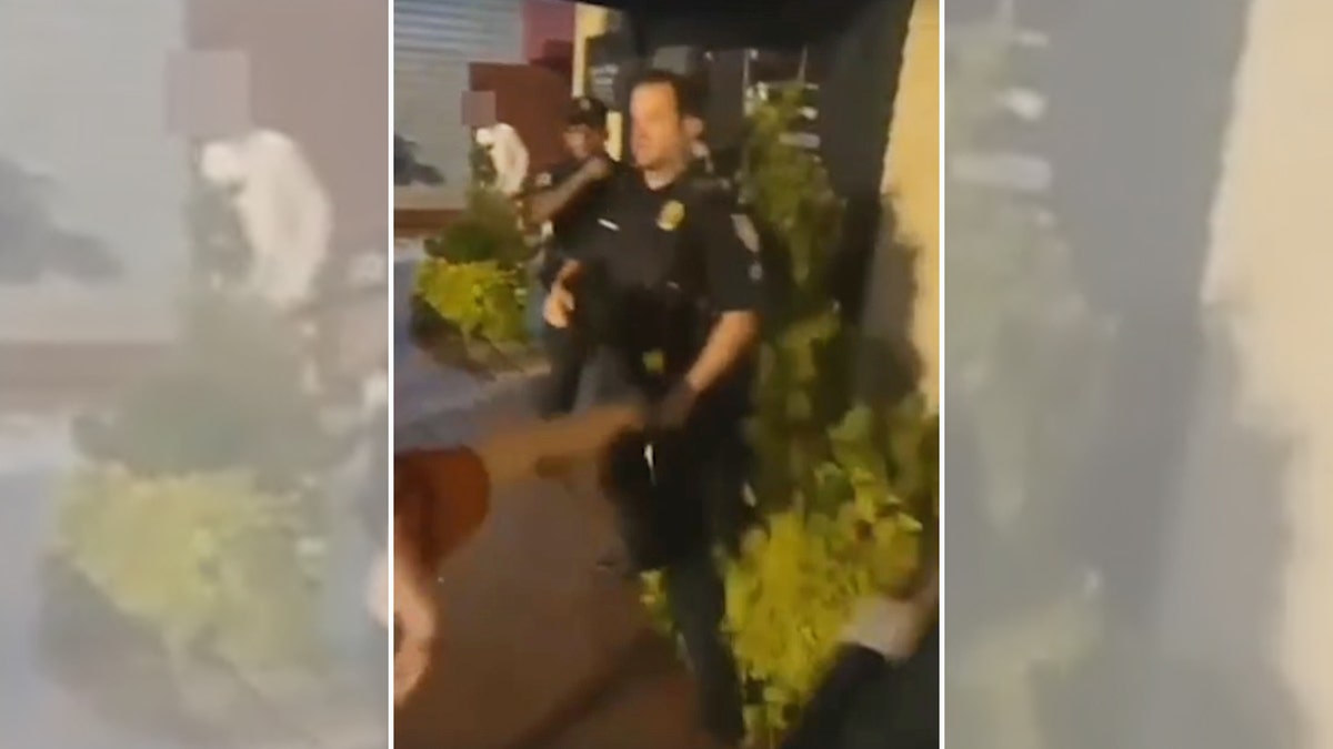 Rhode Island police officer on scene of wedding scuffle
