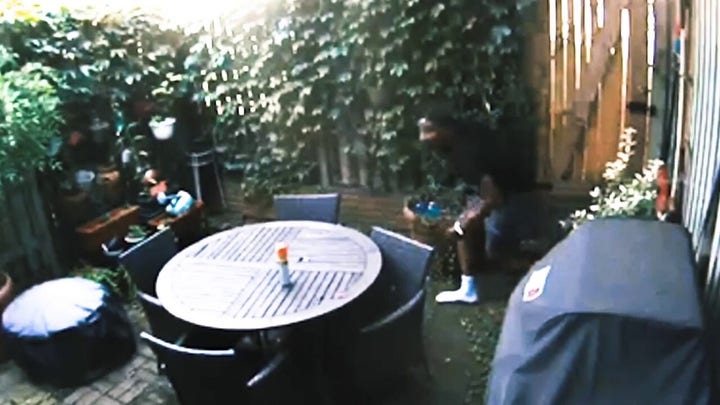 Surveillance footage showing Christopher Haynes escape from D.C. police