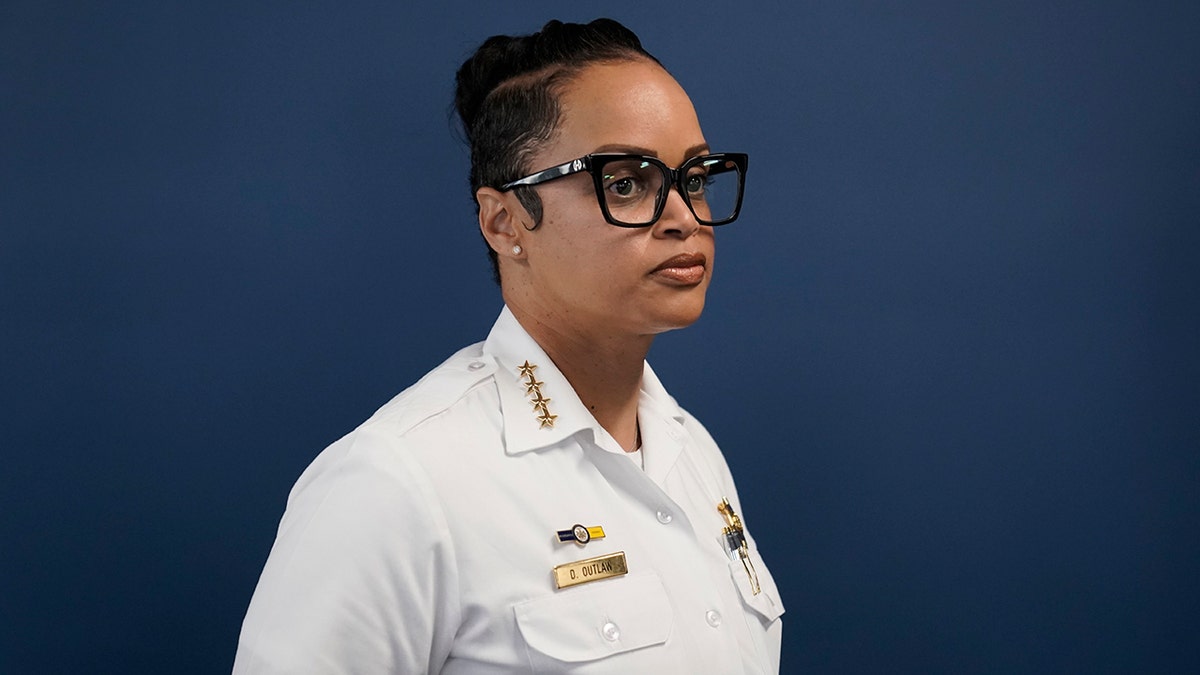 Philadelphia Police Commissioner Danielle Outlaw seen in August