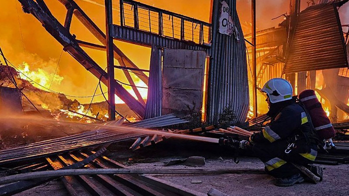 Ukraine fire