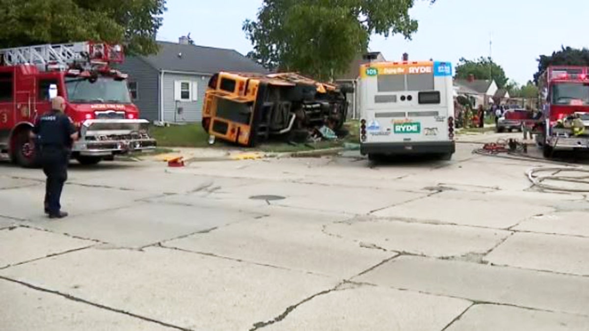 WI bus crash one