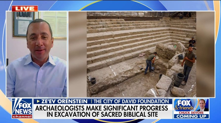 Sacred religious site where Jesus healed blind man excavated
