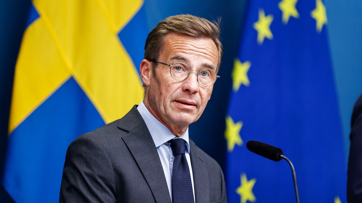 Swedens Prime Minister Ulf Kristersson