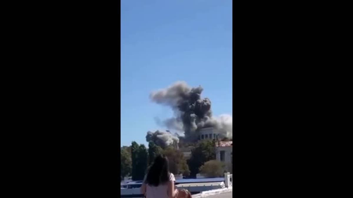Ukraine missile hits Russian Naval HQ