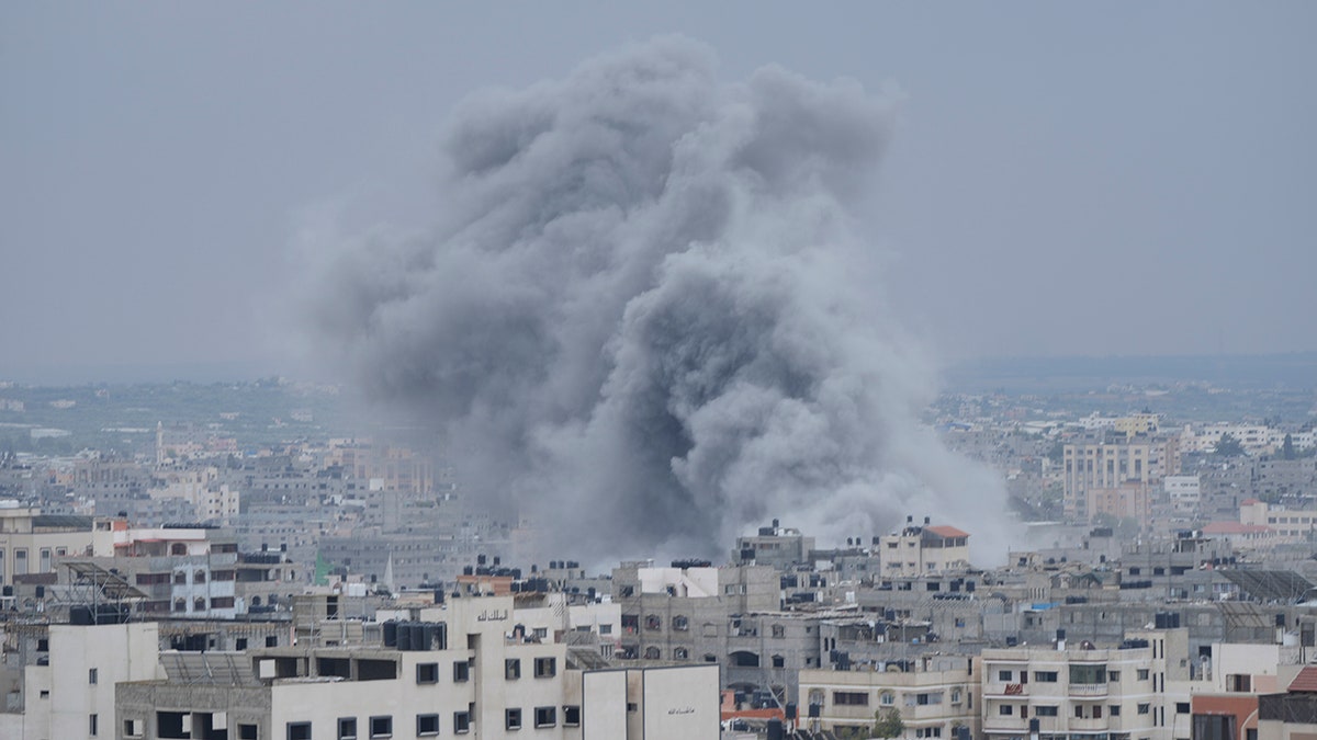Airstrike by Israel on Gaza City