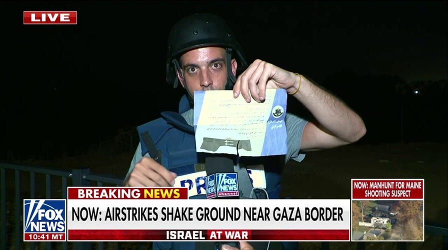 Israel warns Gaza civilians with fliers to evacuate southward