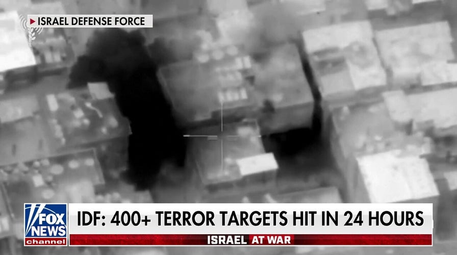 Israeli military strikes more than 400 terror targets in Gaza in 24-hour period