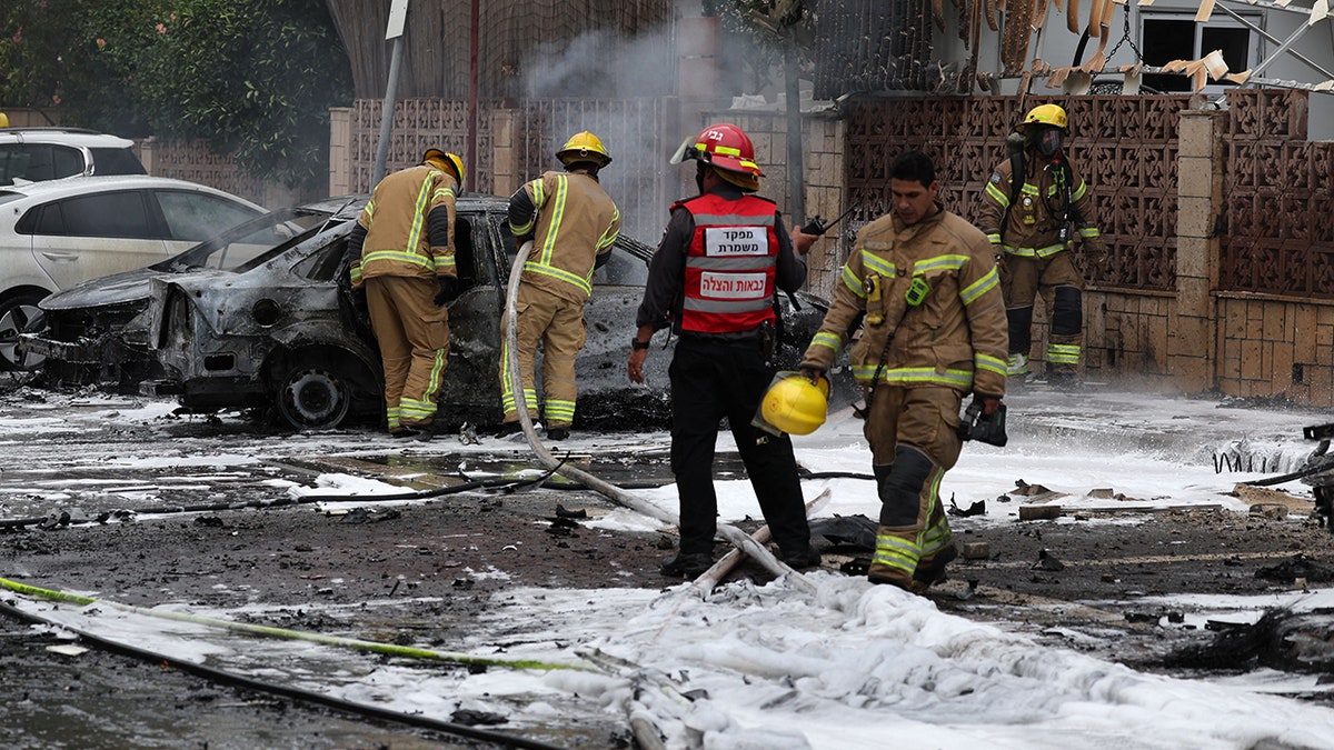 Rocket strike on Ashdod, Israel